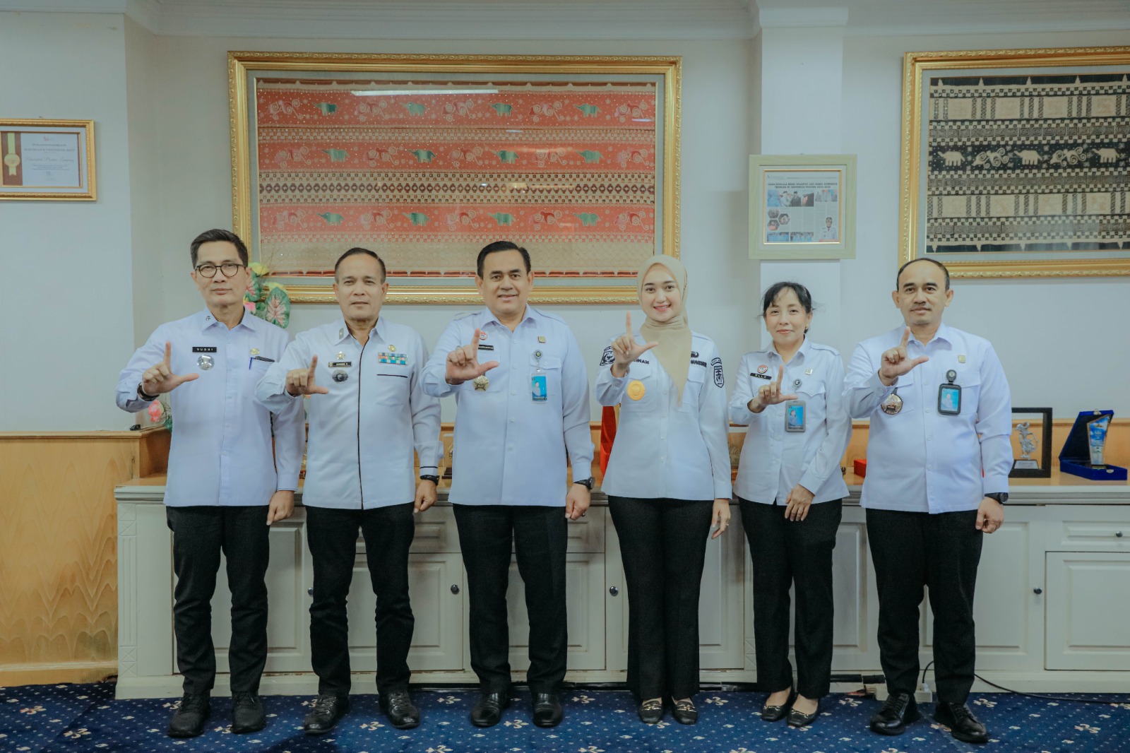 PEMPROV LAMPUNG DAN KANTOR WILAYAH KEMENTERIAN HUKUM LAMPUNG KUATKAN SINERGI BIDANG LAYANAN HUKUM DAN PENGEMBANGAN KEKAYAAN INTELEKTUAL